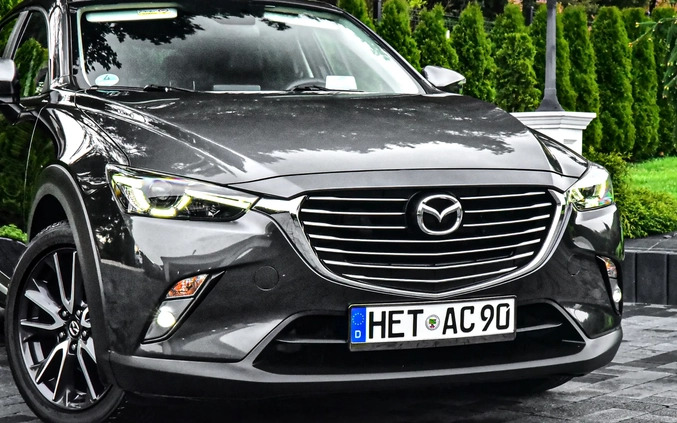 Mazda CX-3 cena 78900 przebieg: 111812, rok produkcji 2019 z Brzozów małe 704